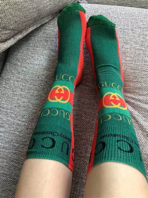 gucci sockd|gucci thigh high socks.